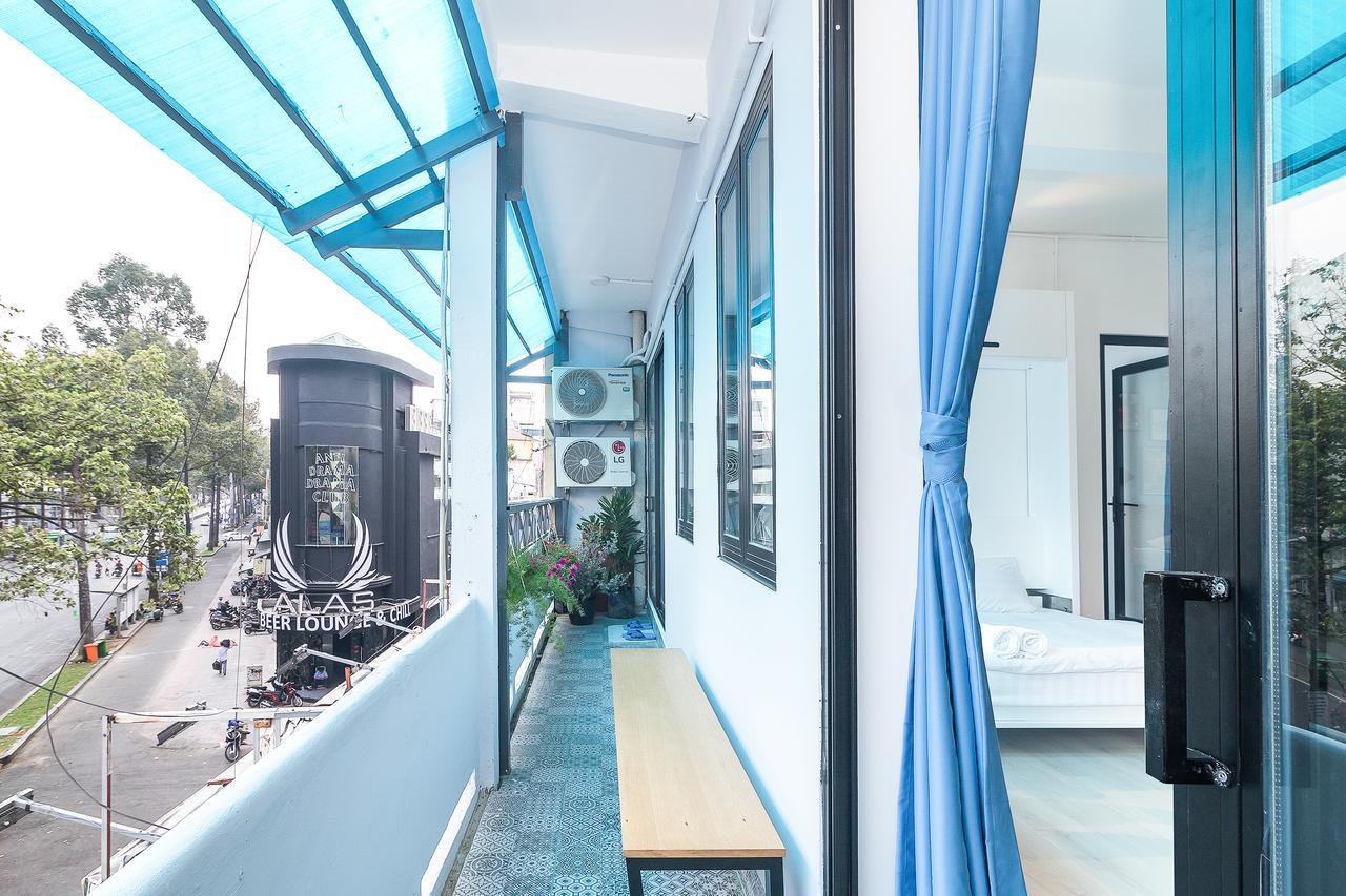 Scandinavian Apartment With Balcony In Bui Vien Ho Chi Minh City Exterior photo