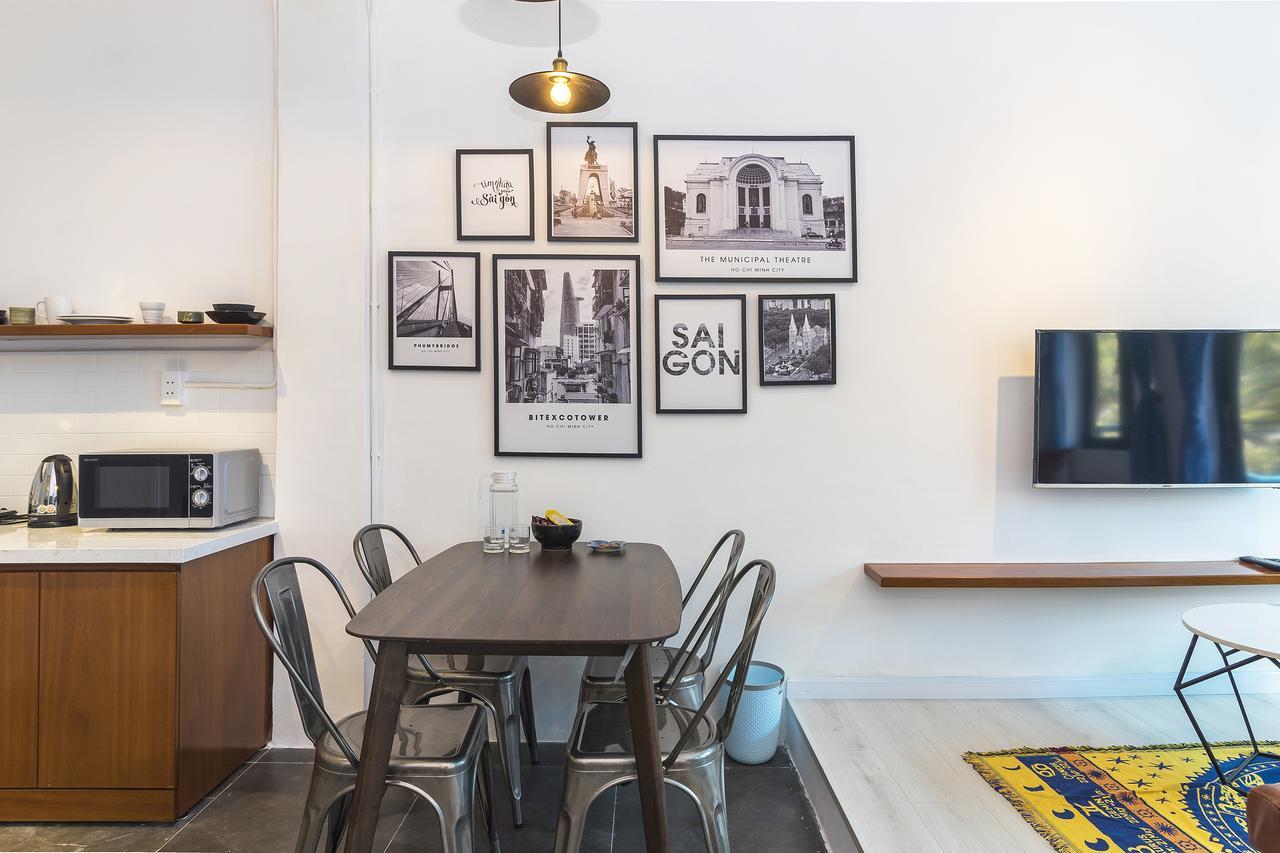 Scandinavian Apartment With Balcony In Bui Vien Ho Chi Minh City Exterior photo