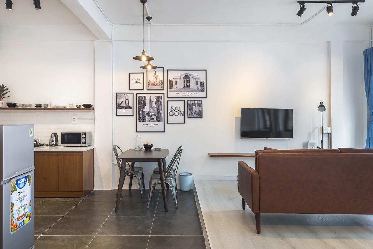 Scandinavian Apartment With Balcony In Bui Vien Ho Chi Minh City Exterior photo