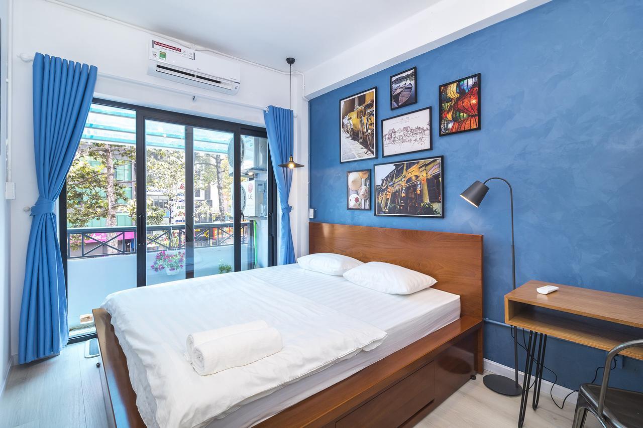Scandinavian Apartment With Balcony In Bui Vien Ho Chi Minh City Exterior photo