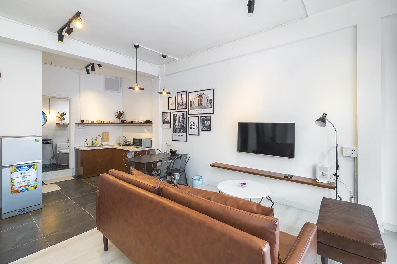 Scandinavian Apartment With Balcony In Bui Vien Ho Chi Minh City Exterior photo